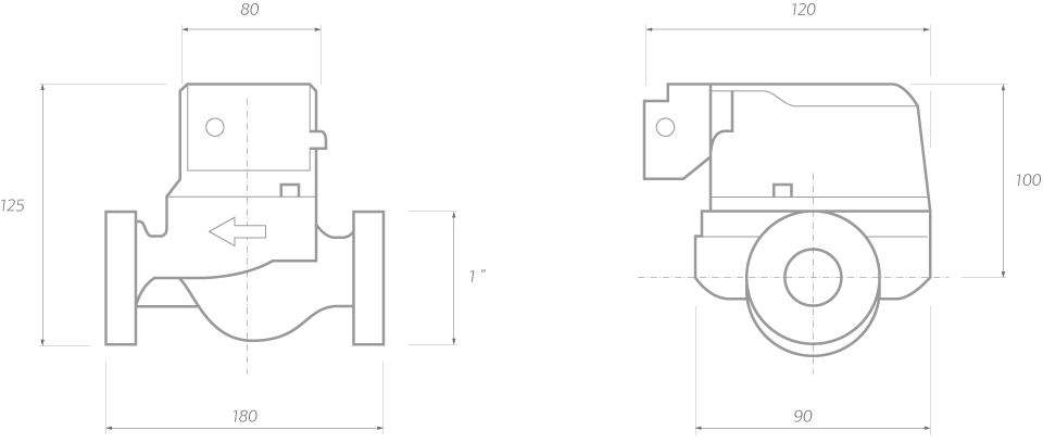 Циркуляционный насос GRS 25/6