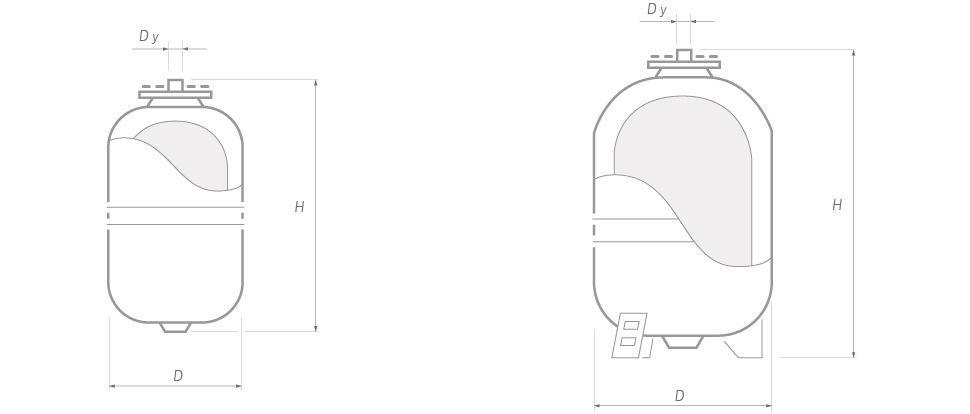 Расширительный бак на 8 литров для электрокотлов