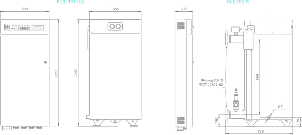 Проточный водонагреватель 400 кВт Мастер Невский