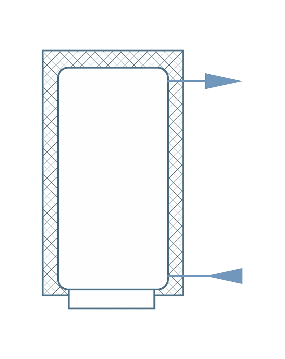 Схема обвязки аккумуляционной ёмкости