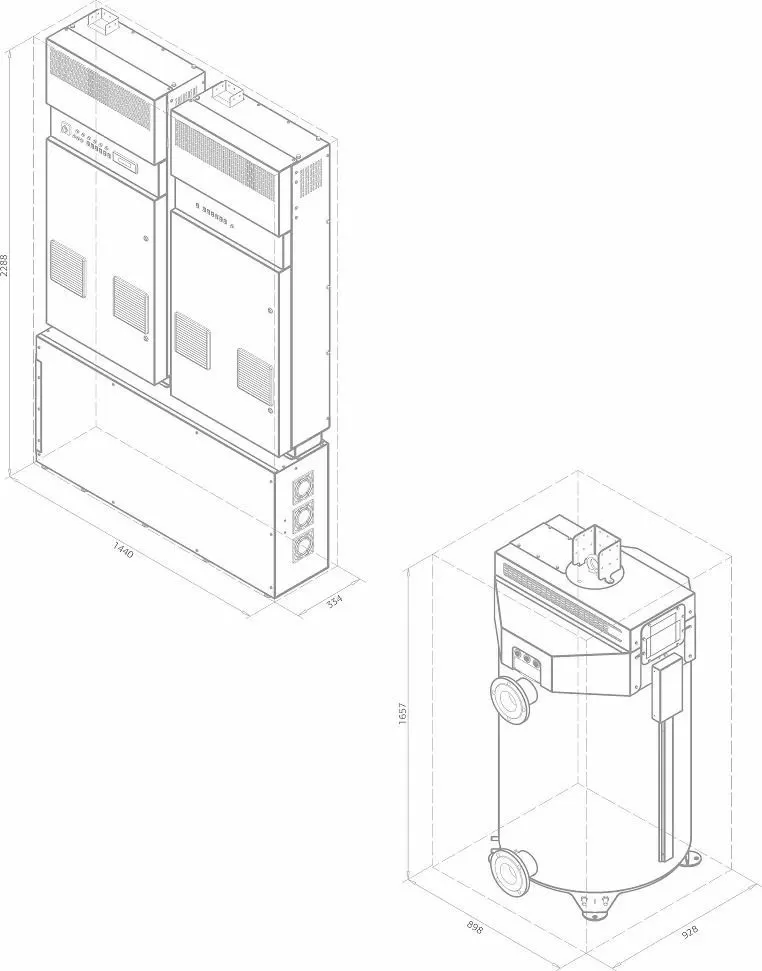 Промышленный электрокотел 600 кВт