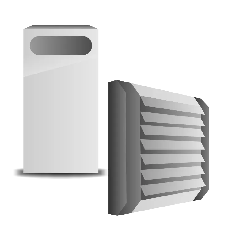  Электрокотел с воздушно-отопительными приборами с водяным контуром